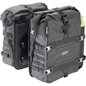Givi Gravel-T GRT709 35+35L, sacoches de selle étanches ,Noir ,2 x 35 l