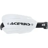 Acerbis Endurance-X, protège-mains ,Blanc/Noir