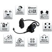 Sena SPH10 Bluetooth Système de communication Unique Pack