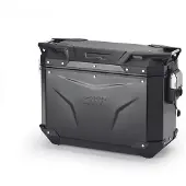 Givi Trekker Outback Evo Smart 37l Monokey Cam-side Obkev37bl Side Case Argenté