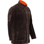 Stamos Germany Veste de soudeur en cuir croute de bovin - Taille XL