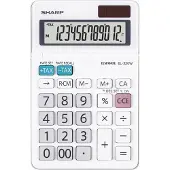 Sharp Calculatrice de poche (Fonctionnement sur piles)