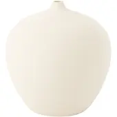Jline Vase bouteille cassia argile blanc