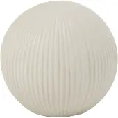 J-Line Balle deco argile blanc small