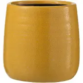 J-Line Cachepot uni ceramique ocre medium
