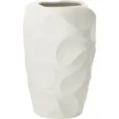 J-Line Vase mirena argile blanc large
