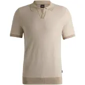 HUGO BOSS Pull en coton mélangé à col Johnny