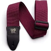 Ernie Ball Polypro Sangle pour guitare Burgundy