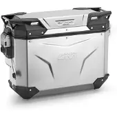 Givi Trekker Outback Evo Smart 33l Monokey Cam-side Obkevs33ar Side Case Argenté