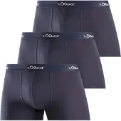 s.Oliver Boxers marine / blanc