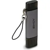 Lindy Sd Card Usb-c Card Reader Argenté