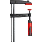 Bessey TPN25BE2K - Presse À Vis En Fonte Malléable Avec Poignée Bi-matière TPN-BE-2K - 250 X 120