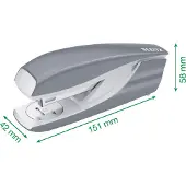 Leitz Agrafeuse de bureau WOW NeXXt (30 feuilles)