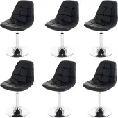 Mendler Chaise de salle à manger -A60 (lot de 6)