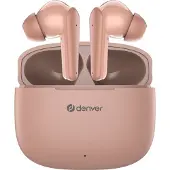 Denver TWE-48DR True wireless Bluetooth headphones with charging case