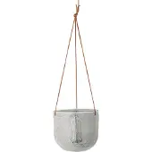 Bloomingville Ileana Pot De Fleurs | Suspendu | Gris | Grès | 82048983