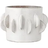 Bloomingville Pot De Fleurs Roza | Blanc | Grès | 82060337