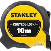 Stanley Mètre ruban 10 m x 25 mm double marquage Control-Lock STHT37233-0 -