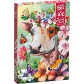 CherryPazzi Puzzle Wow, une vache ! 500 pièces