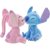 Enesco Disney Stitch & Angel Figure 2 Units Rose