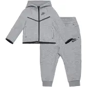 Nike Kids Survêtement 'TECH FLEECE' anthracite / gris clair / noir