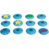 BS Toys Jeu de mémo sous-marin - 12 pièces - néoprène - 9, 5 cm - dès 6 ans