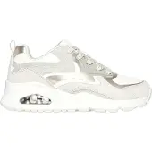 SKECHERS Uno Gen1 - Color Surge Sneakers Laag - Gebroken wit - Maat 32