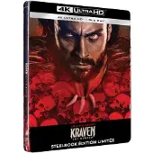 SPHE Kraven The Hunter Édition Limitée SteelBook Blu-ray 4K Ultra HD
