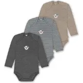 Normani Barboteuse / body 'Auckland' gris / taupe / anthracite / gris foncé