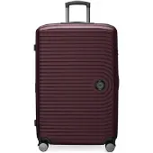 Hauptstadtkoffer Mitte - Grande valise à 4 roulettes doubles Valise XL avec extension, valise rigide TSA stable, 130 L, bordeaux