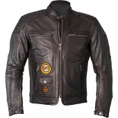 Helstons Tracker Natural Veste en cuir Noir 2XL hommes