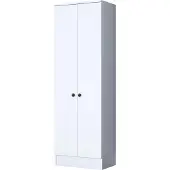Skye Decor , P6 - M14 - 2576, stand d'intérieur, blanc, 100 % aggloméré E1 mélaminé, 59,8 x 37,5 x 182,8 cm