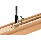 Festool 490974 - Fraise à rainurer HW S8 D24/20