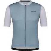 Shimano Aria Short Sleeve Jersey Bleu S Homme