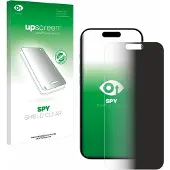 Upscreen Spy Shield Protection Anti-Espion (Apple iPhone 15 Pro Max), Téléphone portable : film de protection, Bleu