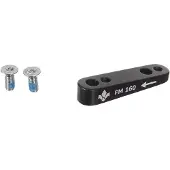 Formula Flat Mount Rear Disc Brake Caliper Adapter Noir