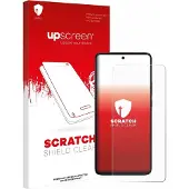 Upscreen Scratch Shield Protection (1 pcs, Motorola Moto G84), Téléphone portable : film de protection, Transparent