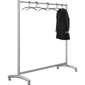 Kerkmann Portant mobile Event, l. 1780 x P 530 x H 1710 mm, alu argent