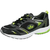 Lico Chaussure de course 'Marvin' gris / vert clair / noir