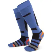 Normani Chaussettes de sport bleu / gris / orange / noir