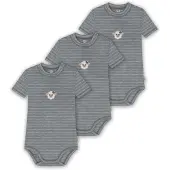 Normani Barboteuse / body 'Tihoi' beige / gris / blanc