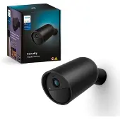 Philips Hue Secure Caméra de Sécurité avec Batterie Noir