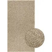 vidaXL Tapis ZIZUR Beige 80x150 cm Aspect jute Intérieur et extérieur