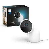 Philips Hue Secure Caméra de Sécurité pour Bureau Blanc