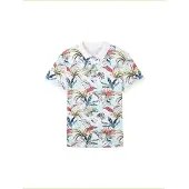 Tom Tailor T-Shirt marine / turquoise / jaune pastel / blanc