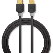 Nedis Câble HDMI haute vitesse Nedis avec Ethernet 1m anthracite