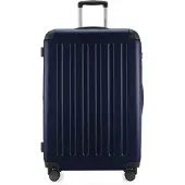 Hauptstadtkoffer Spree - Valise à roulettes 65 cm avec extension, valise rigide, valise enregistrée 20 kg 4 roulettes, valise rigide TSA, 74 L, bleu foncé