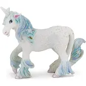 Papo 39104 Licorne de glace Figurine ENCHANTED WORLD, Multicolore