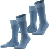 Falke Chaussettes bleu clair