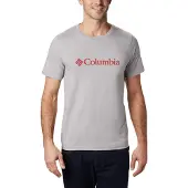 Columbia T-shirt Columbia Homme CSC Basic Logo Short Sleeve Columbia Grey Heather-XXL